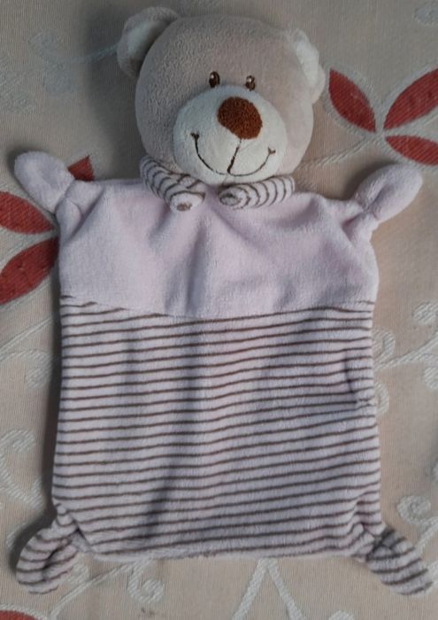 Peluche amiguito rosa de bebé