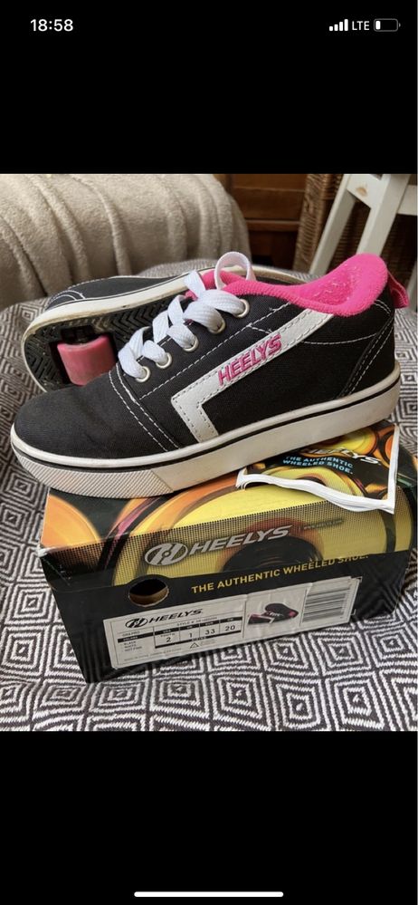 Heelys buty z kółkami skate rolki 33