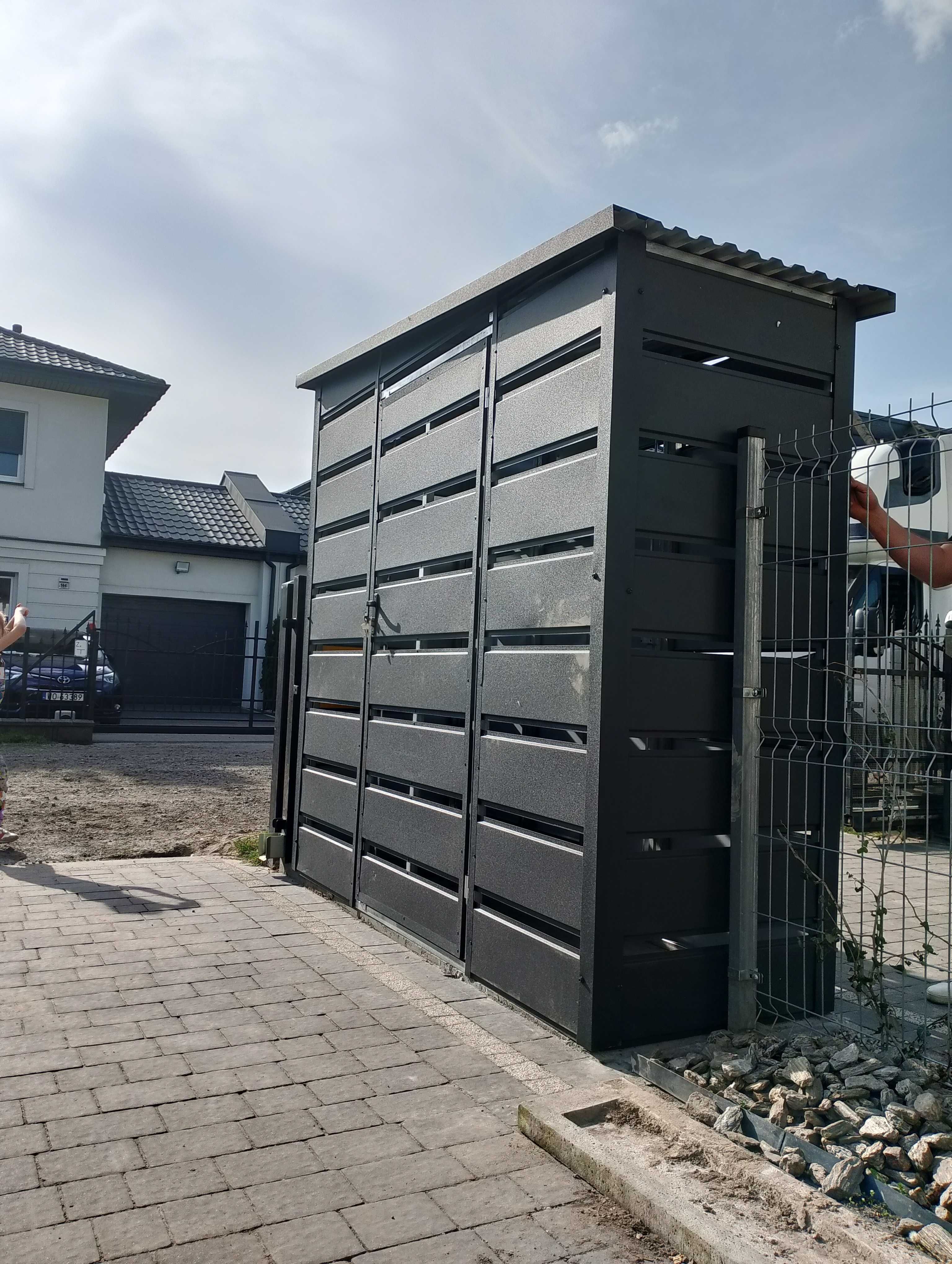 Garaż Dwustanowiskowy 7x6 w Kolorze z Palety Ral OKAZJA.Profil ocynk