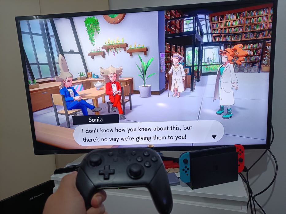 Nintendo Switch Oled Desbloqueada com Jogos Nova e comando Pro