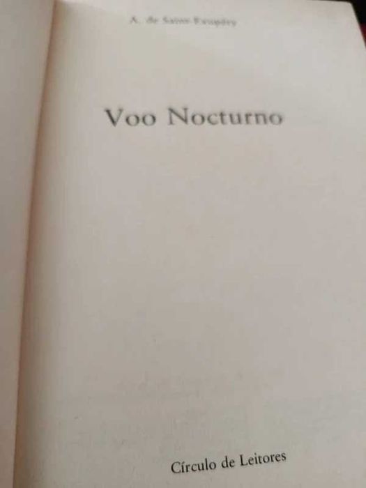 Voo Nocturno, Saint - Exupéry