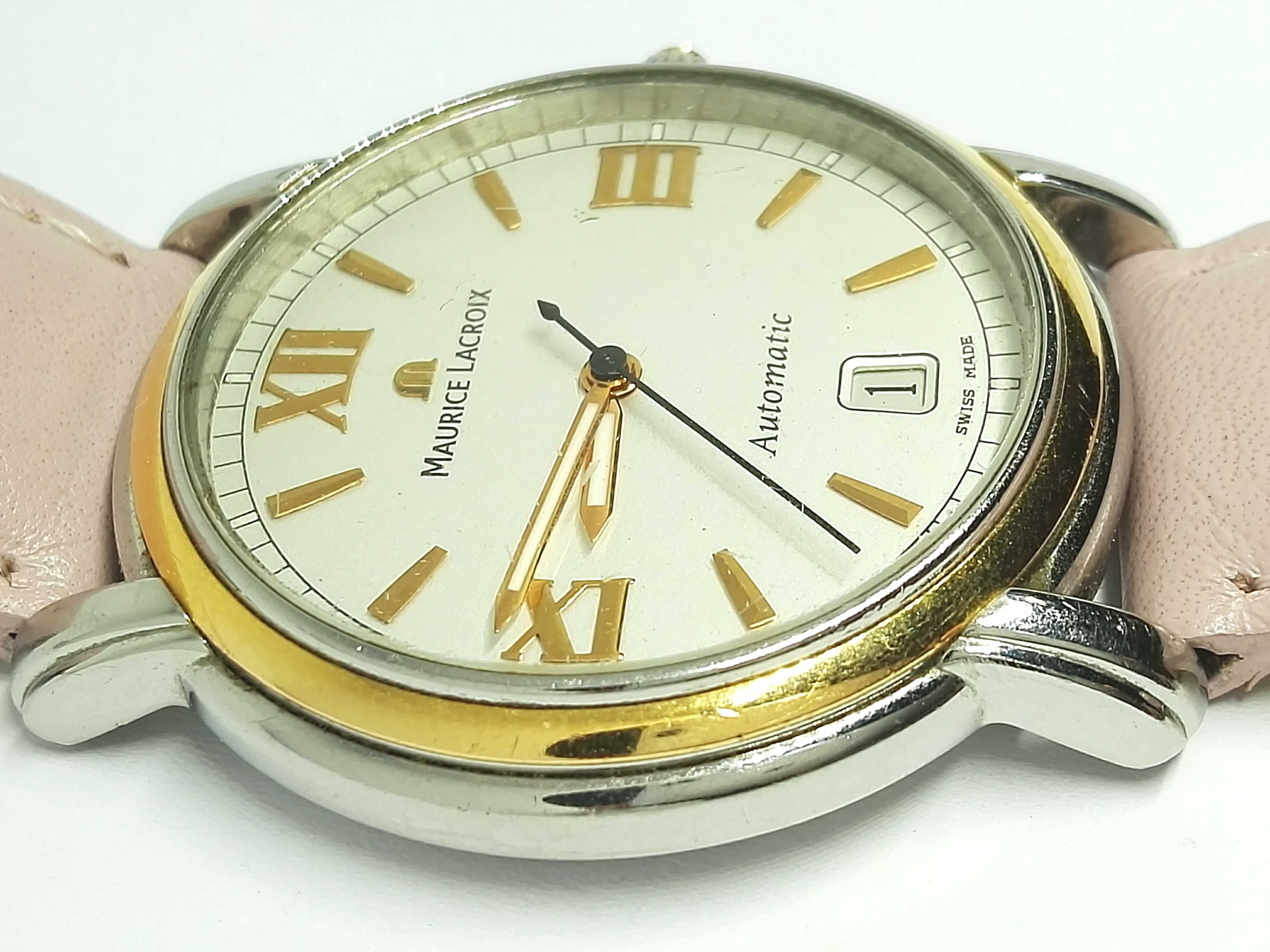 Lombardowski. Zegarek Maurice Lacroix Pontos Automatic Pozłacany 18k