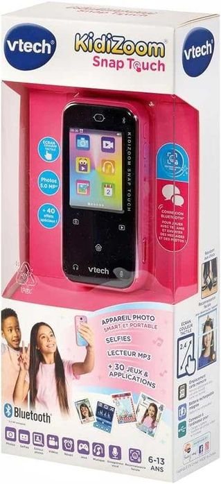 VTech - Kidizoom Snap Touch Rose Przenośny Aparat Cyfrowy