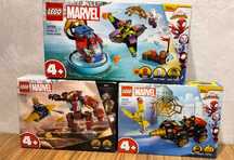 LEGO Super Heroes Marvel x 3 zestawy 10793, 76263, 10792, wiek +4
