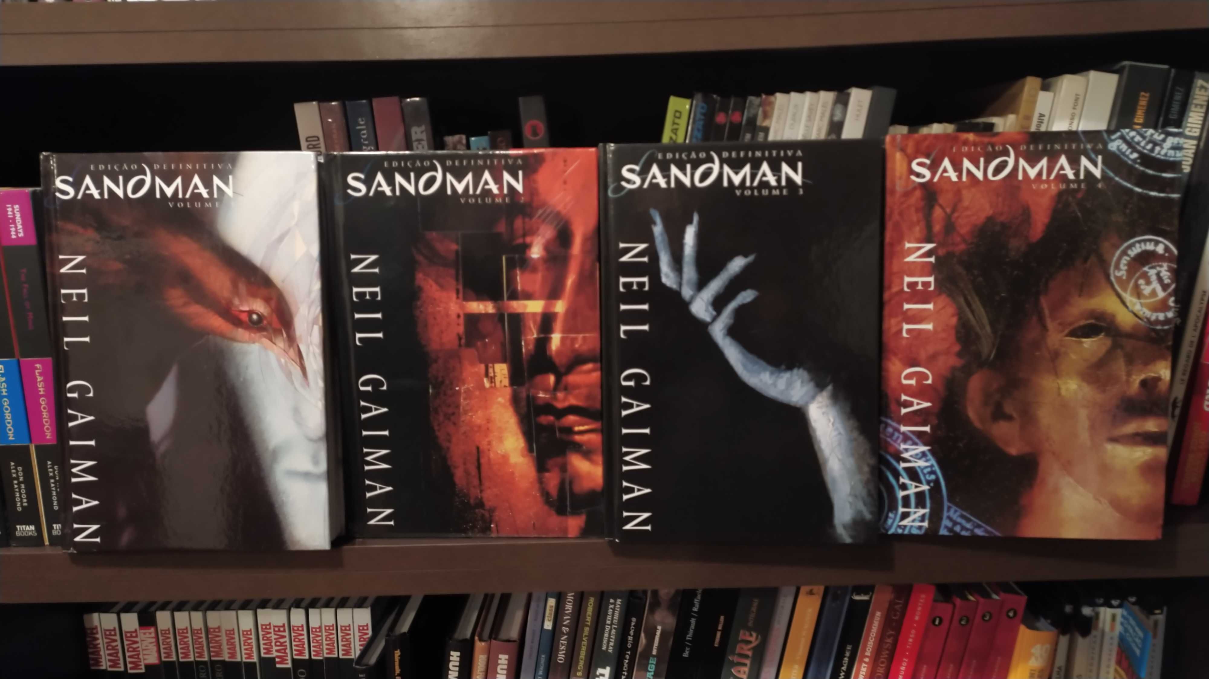 bd sandman edição definitiva 1-4