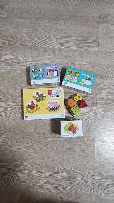 Пазли dodo, геометричний сортер cubica