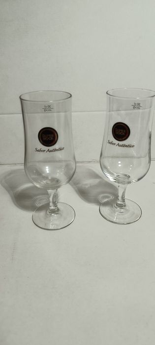 Copos de cerveja Super Bock Stout