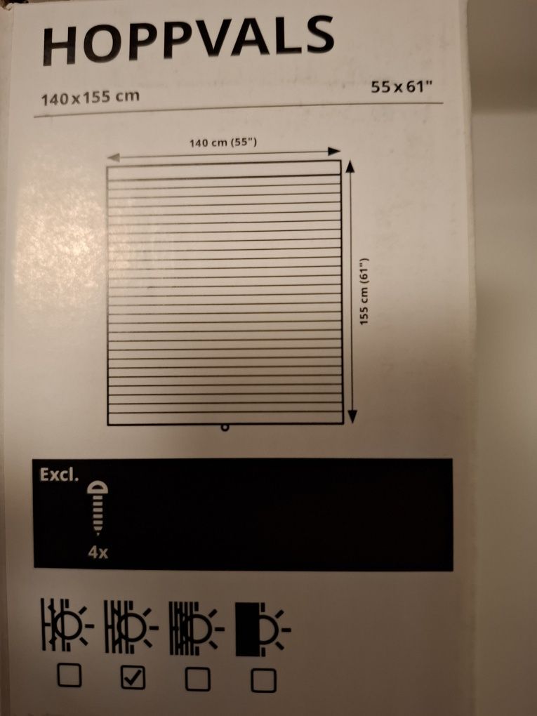3 estores alveolares Ikea