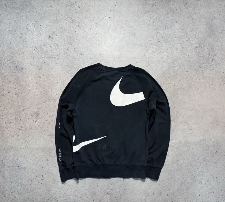 Кофта Свитшот Nike Big Swoosh Оригинал Размер XS Drill