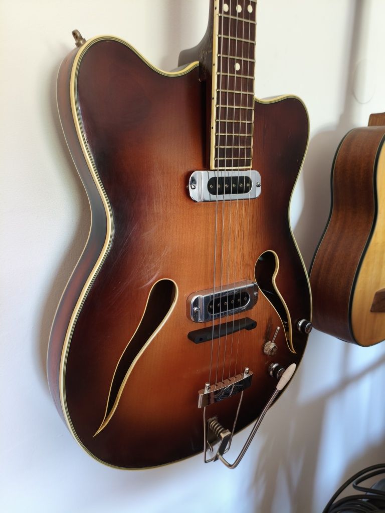 Migma Favorit By Heinz Seifert gitara hollow body z lat 50