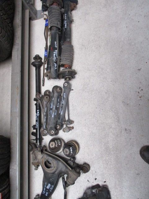 suspensao triangulos braços mercedes 190