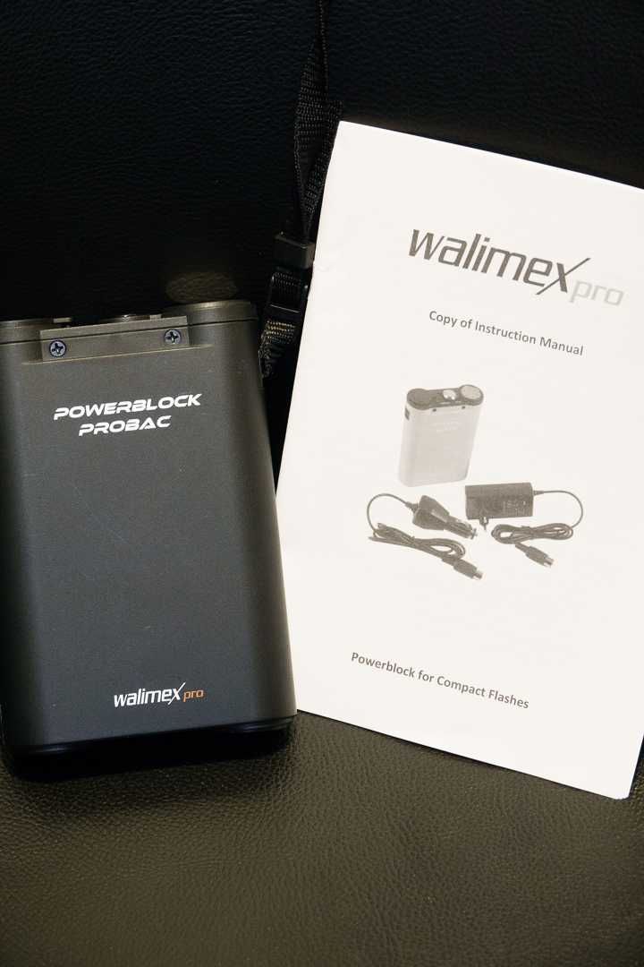 Walimex Pro Power Block para Flash Canon