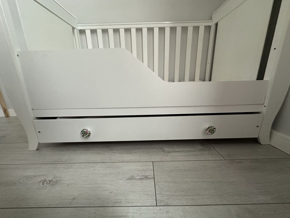 ŁÓŻECZKO Misza Premium 120/60 Z szufladą lettino plusaterac ikea