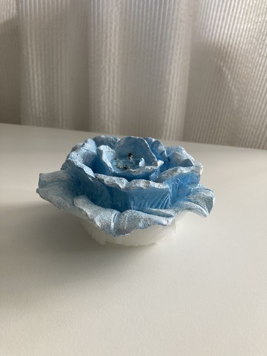 Świeczka kwiat za darmo do przetopienia