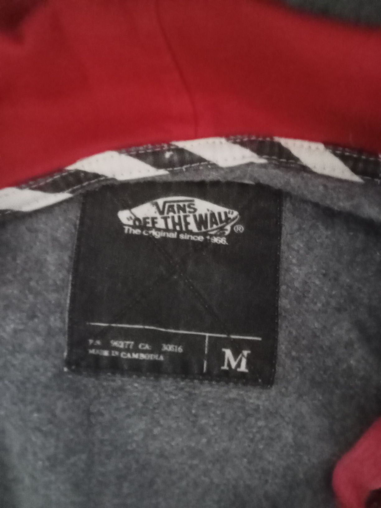 Camisola Vans cinza