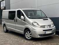 Renault Trafic L2H1  Długa wersja Brygadówka 6-osobowy Klima Tempomat 2.0 115 KM Stan BDB