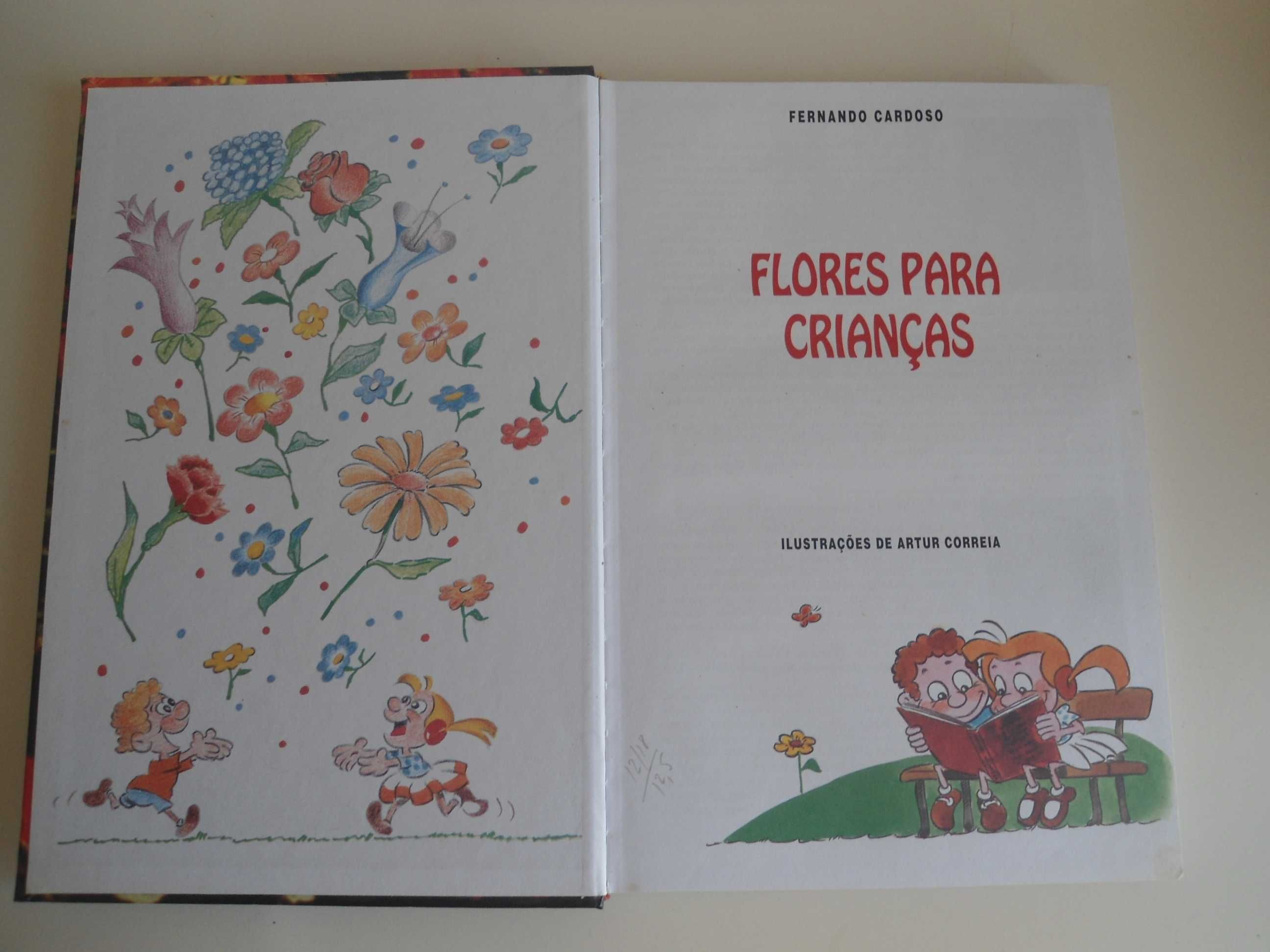 Flores para crianças de Fernando Cardoso