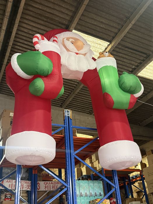 Decoração de natal insuflavel led