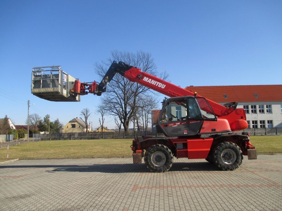 Wynajem Ładowarki Teleskopowej Manitou MRT , ROTO , MT