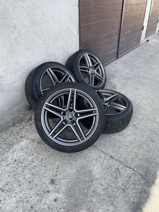 (14)Koła, Felgi 5x112 18” Germany, Mercedes, Zima Pirelli