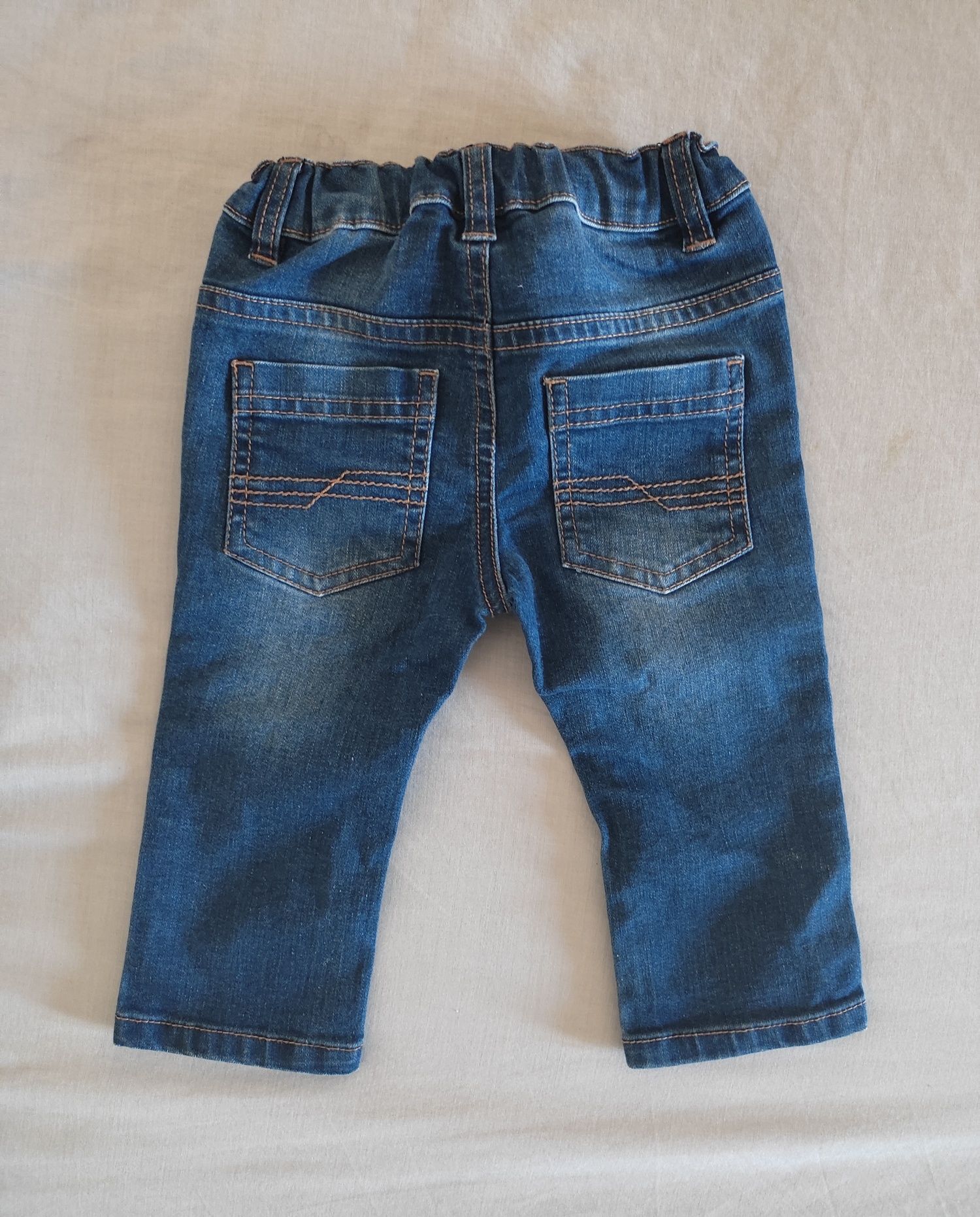 Nowe spodenki jeansowe 12m 86