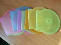Kolorowe opakowania na płyty CD/DVD