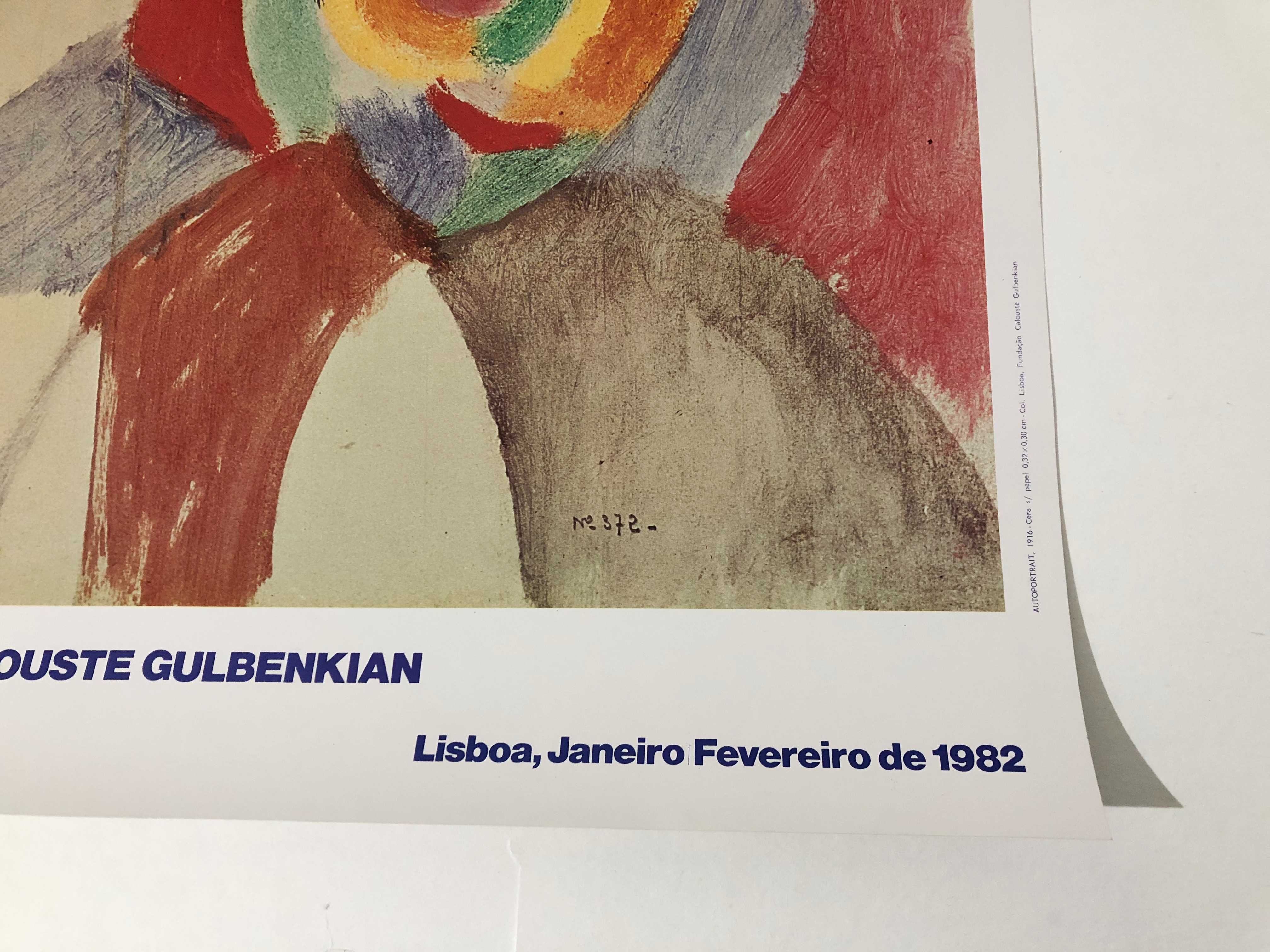 Cartaz exposição Robert e Sonia Delaunay 1982 (F. Calouste Gulbenkian)
