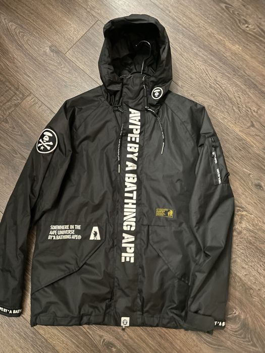 Aape by a bathing ape куртка мужская с подкладом