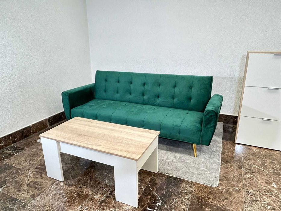 barato sofa cama verde envio gratis