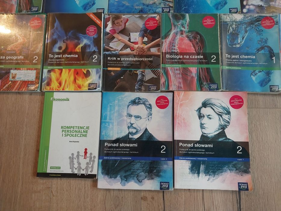 Książki Technik Pojazdów Samochodowych 1-3 Nowa Era