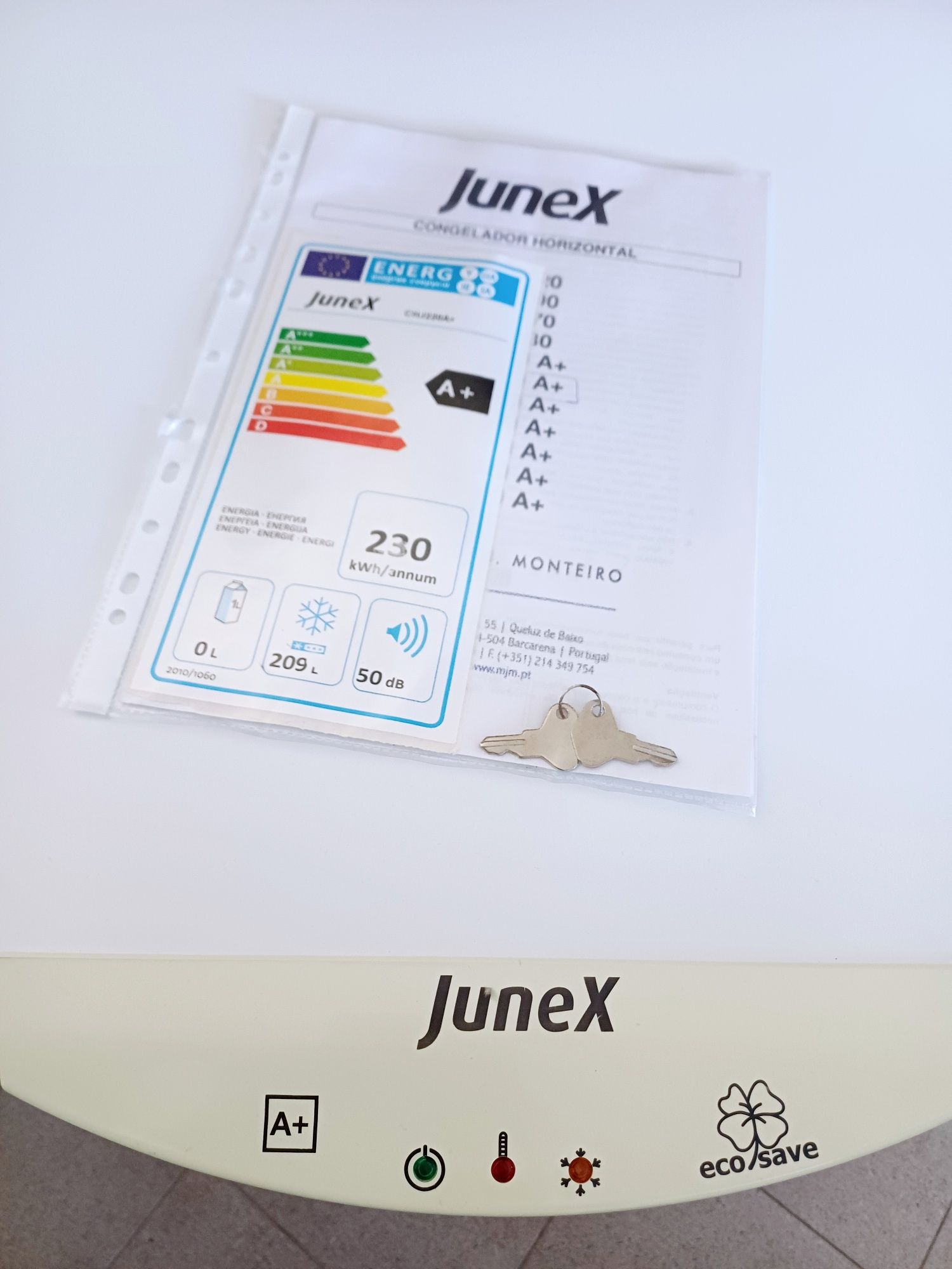Arca congeladora horizontal Junex