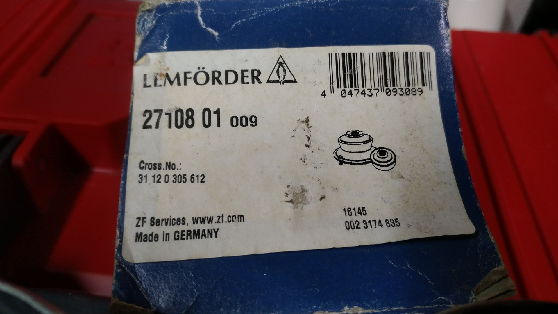 LEMFORDER 27108  zestaw naprawczy wahacza.