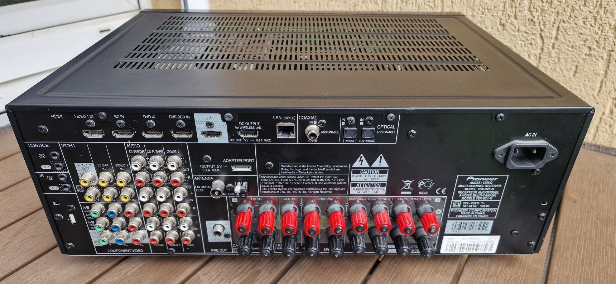 Amplituner pioneer VSX 921 K