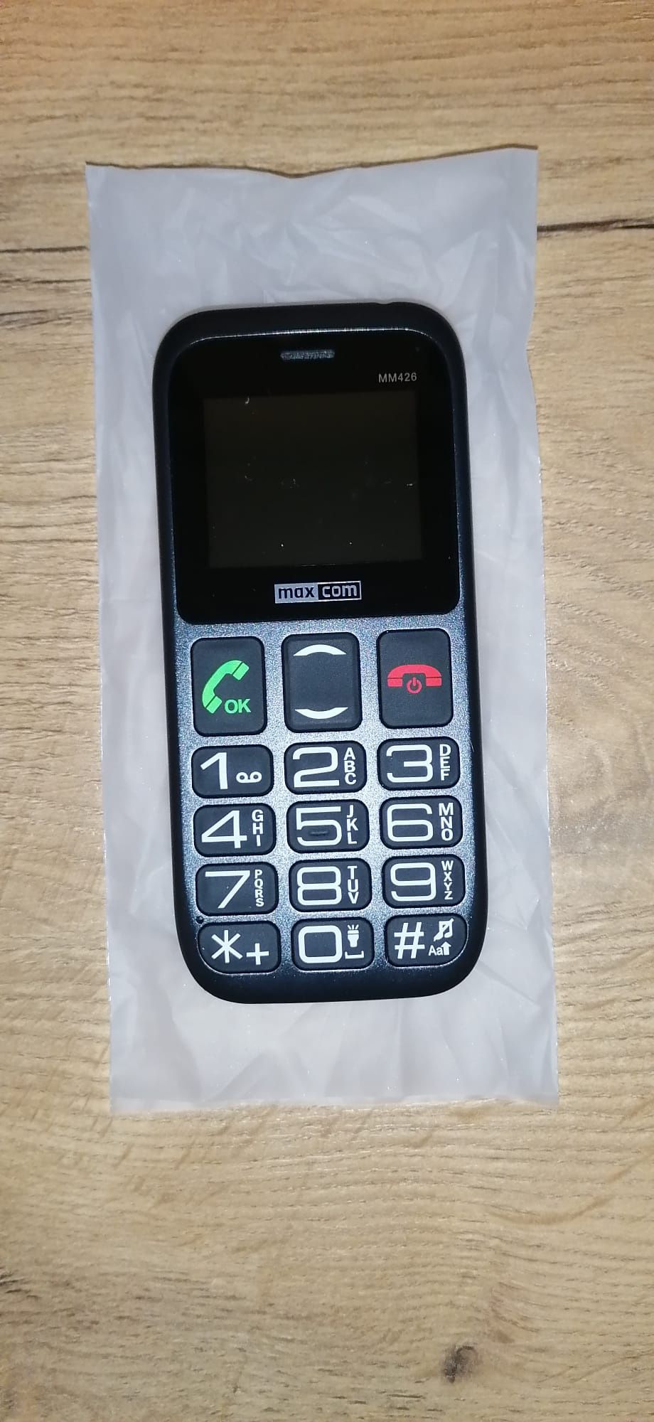 Telefon dla seniora - nowy