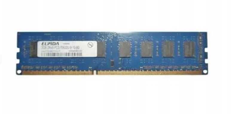 2 x Pamięć ram KOMPUTEROWA ELPIDA DDR3 2GB 1333MHz syg. TR4