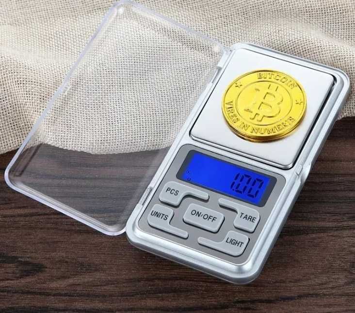 Waga jubilerska kieszonkowa przenośna mini 0.01 - 200g