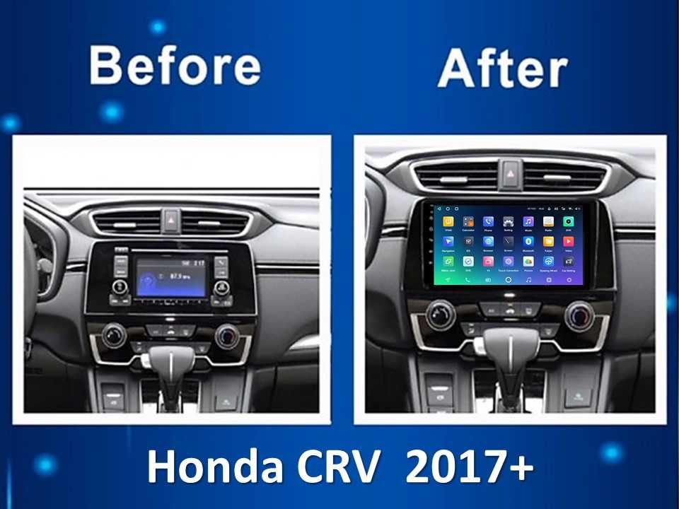 Radio samochodowe Android Honda CRV (9", UV black) 2017+