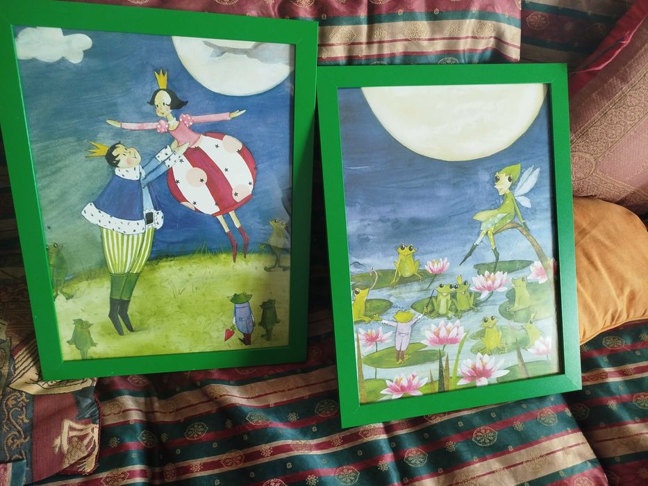vendo quadros de criança