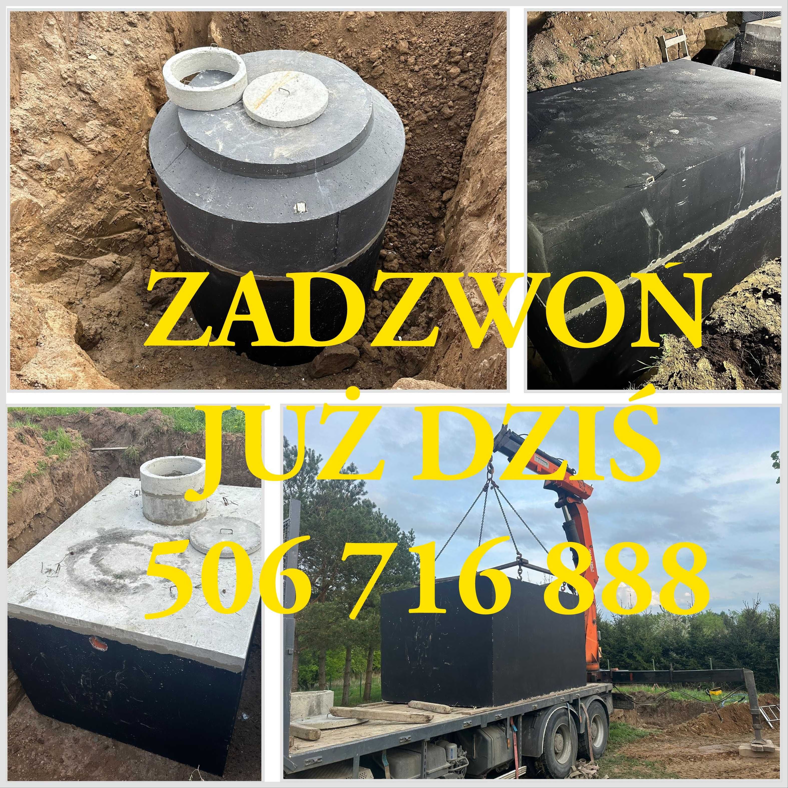 Szamba betonowe,Piwnice/Ziemianki, komory wodomierzowe Augustów