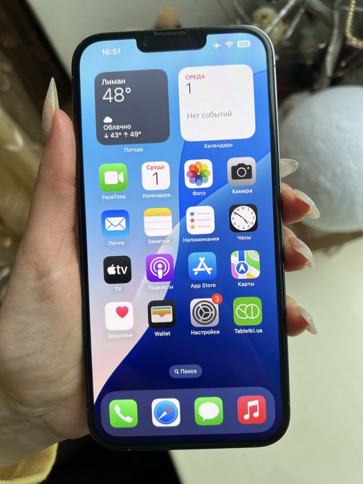 iPhone 13 Pro Max 128gb Neverlock 100% АКБ