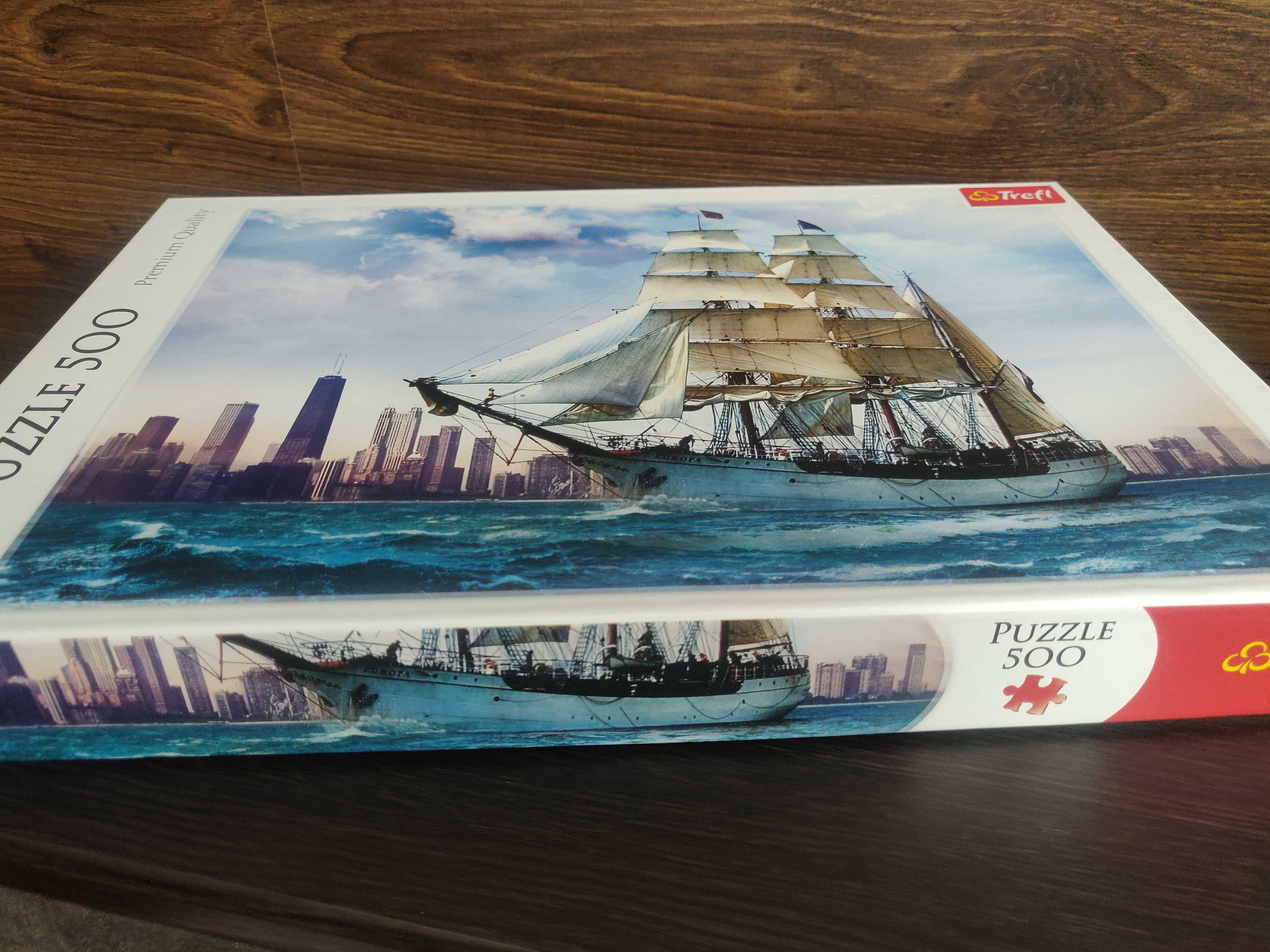 Пазл Trefl 500 Piece Jigsaw Puzzles, Sailing Towards Chicago, (Польша)