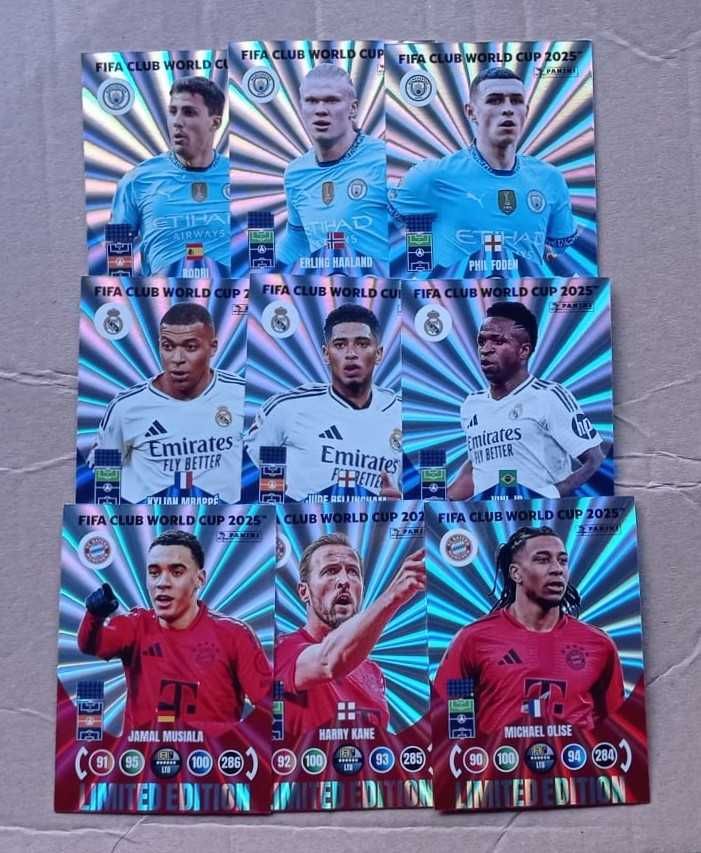 Panini  ADRENALYN XL  Club World Cup 25 / Mundial de Clubes 25