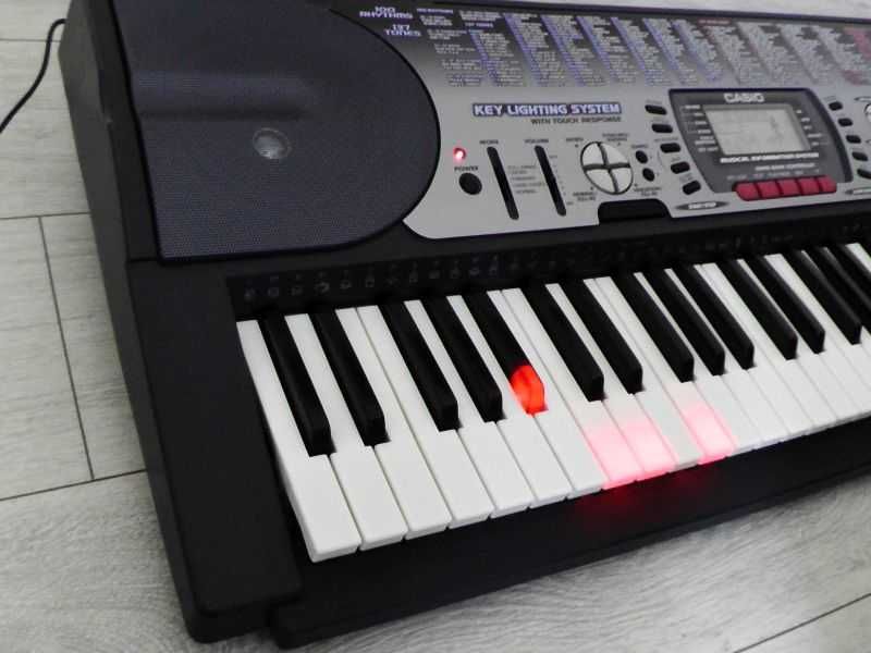 Keyboard CASIO LK-60 Podświetlana i Dynamiczna Klawiatura