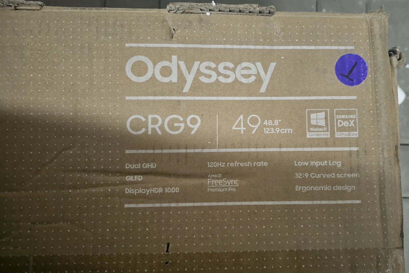 Monitor Gaming QLED Samsung C49RG90SSR 49 "