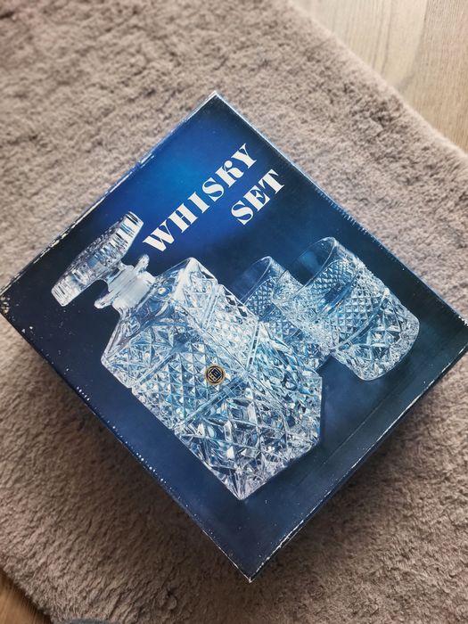 Karafka i szklanki Bohemia