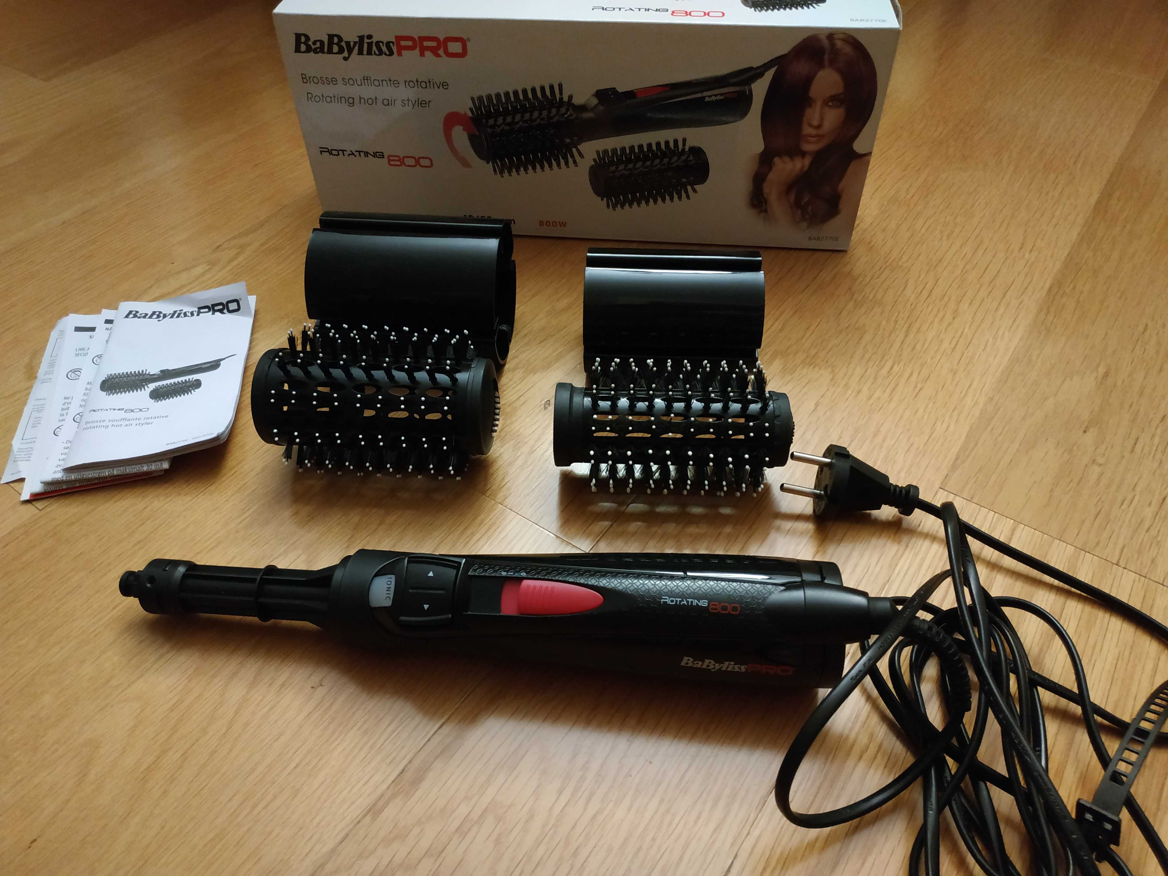 Escova rotativa BaByliss PRO 800W