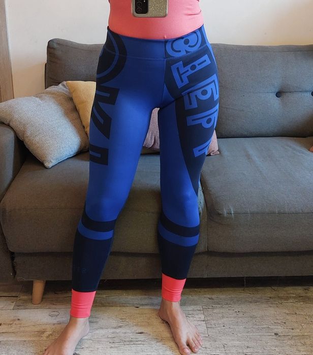 Damskie sportowe legginsy  firmy Adidas rozmiar XS (34)