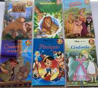 Livros da Disney.