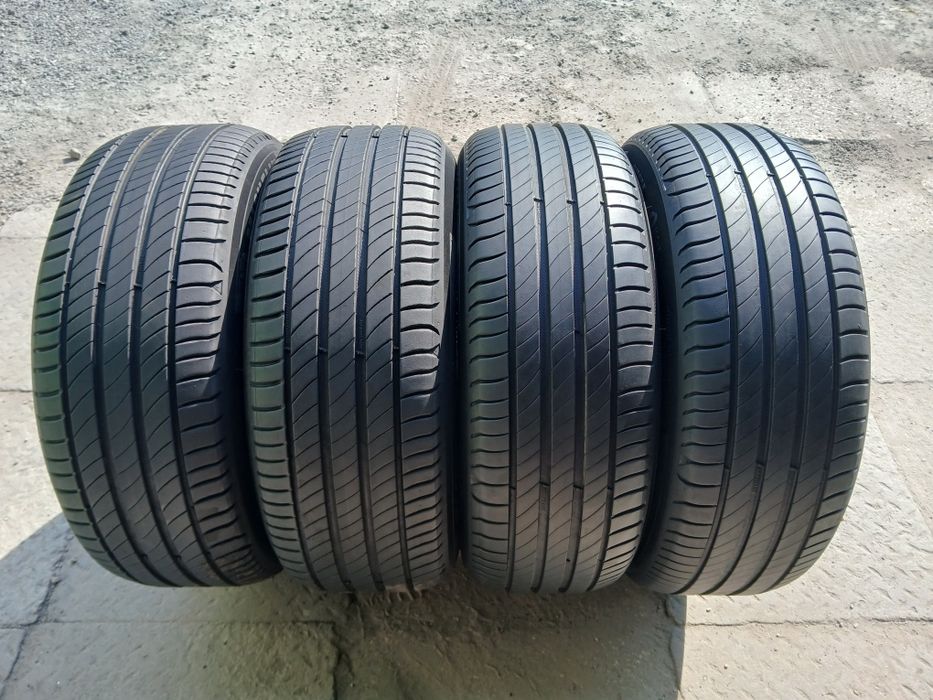 215/55/17 Michelin bieżniki 2x6.4mm 2x6.2mm