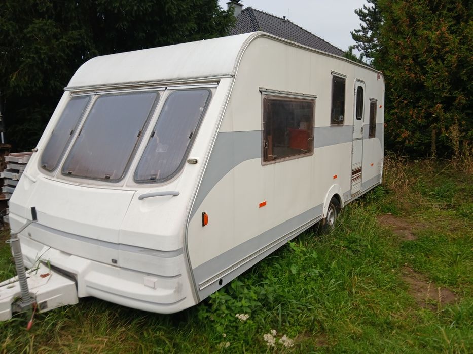 Przyczepa kempingowa Swift Challanger niedokończony projekt